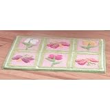 Step By Step Dragon Fly Rug, Pink