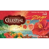 Celestial Seasonings Herb Tea, Red Zinger, 20-Count Tea Bags (Pack of 6)  [Amazon Frustration-Free Packaging]