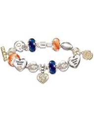 Go Bears! #1 Fan Charm Bracelet by The Bradford Exchange