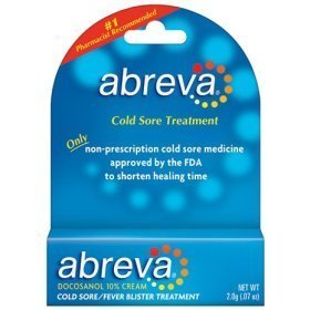 Abreva-Cold Sore Fever Blister Treatment 2g, 1 Tube by 