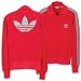 Adidas D S Logo Firebird Women`s Jacket - Black / Silver