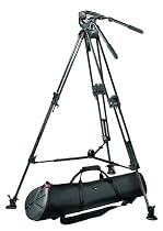 Manfrotto Pro Video Support System w/ 532ART Roadrunner Tripod, 516 Pro Video Head, Half Ball, and MBAG100P Padded Tripod Case