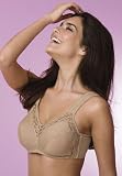 Cotton And Lace Soft-cup Bra by Comfort Choice