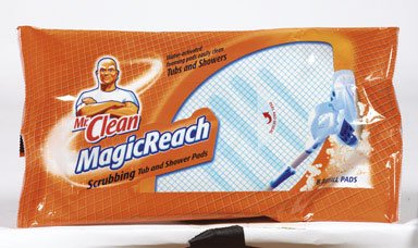 Kitchen: Procter & Gamble 01640 Mr Clean 8 Count Magic Reach Scrub Pad