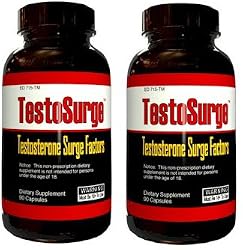 Testo Surge - Testosterone Elevating Science, 90 caps (2 BOTTLES)