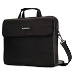 Kensington Laptop Sleeve Padded Interior Inside/Outside Pockets Black Shoul ....