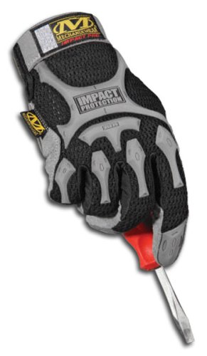 Mechanix Wear H30-05-010 Large Impact Pro Glove, Black