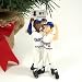 LOS ANGELES DODGERS OFFICIAL TEAM CELEBRATION CHRISTMAS ORNAMENT