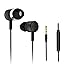 CL-Power Earbuds, Headphones in-Ear Earphone Wired Cell Phone Stereo Headset with Mic and Volume Control for iPhone iPad iPod MP3 Player Samsung and Other Smartphone (Black)