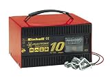 Einhell 1023110 AFNM 8 Batterie-Ladegeraet Ladespannung umschaltbar 6 V/12 V, fuer Bleiakkus 20 - 120 Ah (Auto) / 3,7 - 30 Ah (Motorrad)