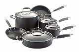 Anolon Advanced Nonstick Hard-Anodized Aluminum 10-Piece Cookware Set