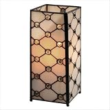 Lite Source C41081 Jannik Table Accent Lamp, Tiffany Shade