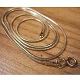 GOLD FILLED 18 SNAKE CHAIN