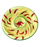 Hot Peppers Chip N Dip Tray By Kitchen Basics