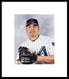 Rod Barajas - Studio Portrait ©Photofile, Sports Framed Poster Print by Unknown, 13x15