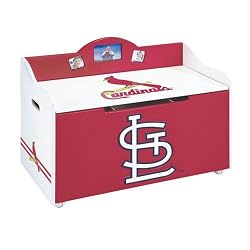 St. Louis Cardinals MLB Wooden Toy Chest