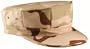 Genuine Military Style Ultra Force Government Spec Tri-Color Desert Camo Marine Corps Cap - No Emblem - Hat