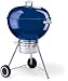 Outdoor Living : Weber One Touch Charcoal Grill - Dark Blue