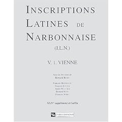 Inscriptions latines de narbonaise, 5 vienne, vol.1