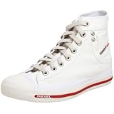  : Diesel Women's Exposure Lace-up Sneaker,Bright White,8 M US