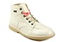 Kickers Kick Legend Blanc Vernis Chaussures � lacets femme