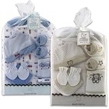 Baby Layette Gift Set – 9 piece w/Blanket, 2 Washcloths, Hat, Mittens, Booties, Hanger, 2 Bibs (Cream) 41GVC0KsTIL. SL160 Baby Blanket Gift Set 6 piece w/Washcloth, Blanket, Hat, Bib, Hanger, Booties (Green)