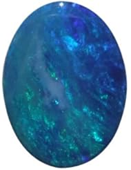 O&G Australia Natural Opal Doublet Gemstone, 6x8mm (0.87cttw)