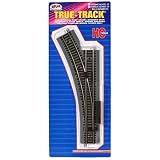 HO True-Track Manual Left-Hand Switch by Atlas Model Railroad
