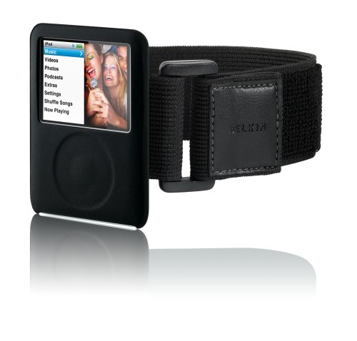 Belkin Silicone Sleeve with Armband for iPod nano 3G