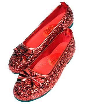 Child Dorothy Ruby Red Slippers