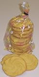 Gourmet Food : Scott's Cakes 1/2 lb. Almond Shortbread Cookies in a Easter Chicks Bag