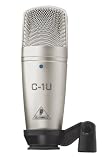 Behringer C1U Studio Condenser Microphone with USB