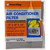 Thermwell Frost King F1524 15 x 24 x 1/4 Air Conditioner Filter
