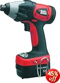 BLACK&DECKER 12V コードレスインパクトドライバー Z-SX5000