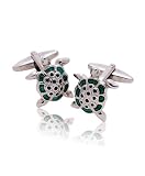 Green Turtles Novelty Cufflinks