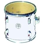 HB Drums 15 Power Tom-Toms Clearance Sale Choice of Finishes Wrap Finish: Pacific Coast White 