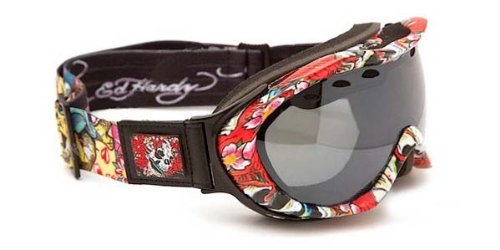 ED HARDY EHG 881 Large/Yellow Snow Goggles