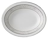Royal Doulton Naples Platinum 32-Ounce Open Vegetable Dish