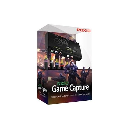 Roxio Inc Game Capture-Xbox 360 Ps3 Easy-To-Setup Small Portable Device included Lg Box