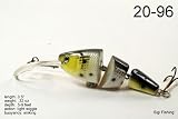 3.5" Shallow Diving Swimbait Fishing Lures for Bass & Trout