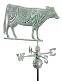 22 Luxury Blue Verde Country Farm Cow Weathervane