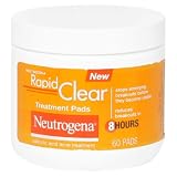 Neutrogena Rapid Clear Treatment Pads, 60-Count Pads (Pack of 3)