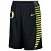 Nike Oregon Ducks Black Replica Basketball Shorts