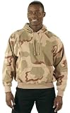 Tri-Color Desert Camouflage Hooded Sweatshirt