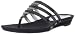 AK Anne Klein Women's Aaren Thong Sandal,Black SYN,7 M US