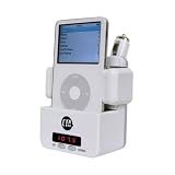 CTA Digital Tunes to Go FM Transmitter Dock for iPod/MP3 Players (White)
