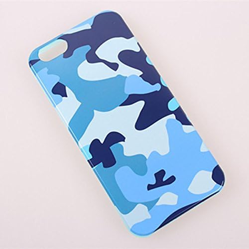 iPhone 6S Case, MC Fashion[Ultra-thin Camouflage Series] Flexible Design,Light and Scented Case for Apple iPhone 6S 4.7" (2015) & iPhone 6 4.7" (2014) (Blue Camouflage)