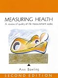 Health Care Books item: Measuring Health: A Review of Quality of Life Measurement Scales