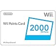 Wii 2000 Points Card