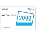 Nintendo Wii Points Card